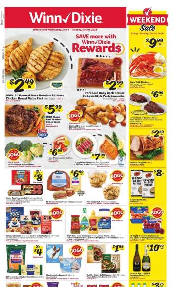 Winn Dixie Flyer - 12/04/2024 - 12/10/2024.