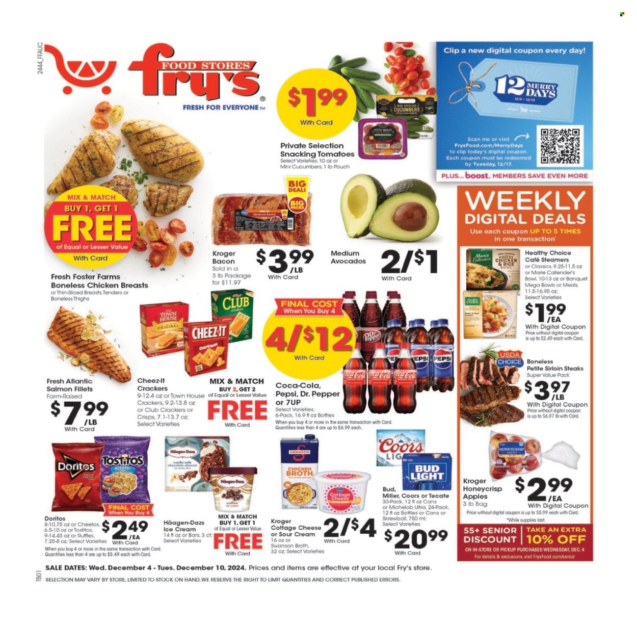 Fry’s ad - 12/04/2024 - 12/10/2024. Page 1