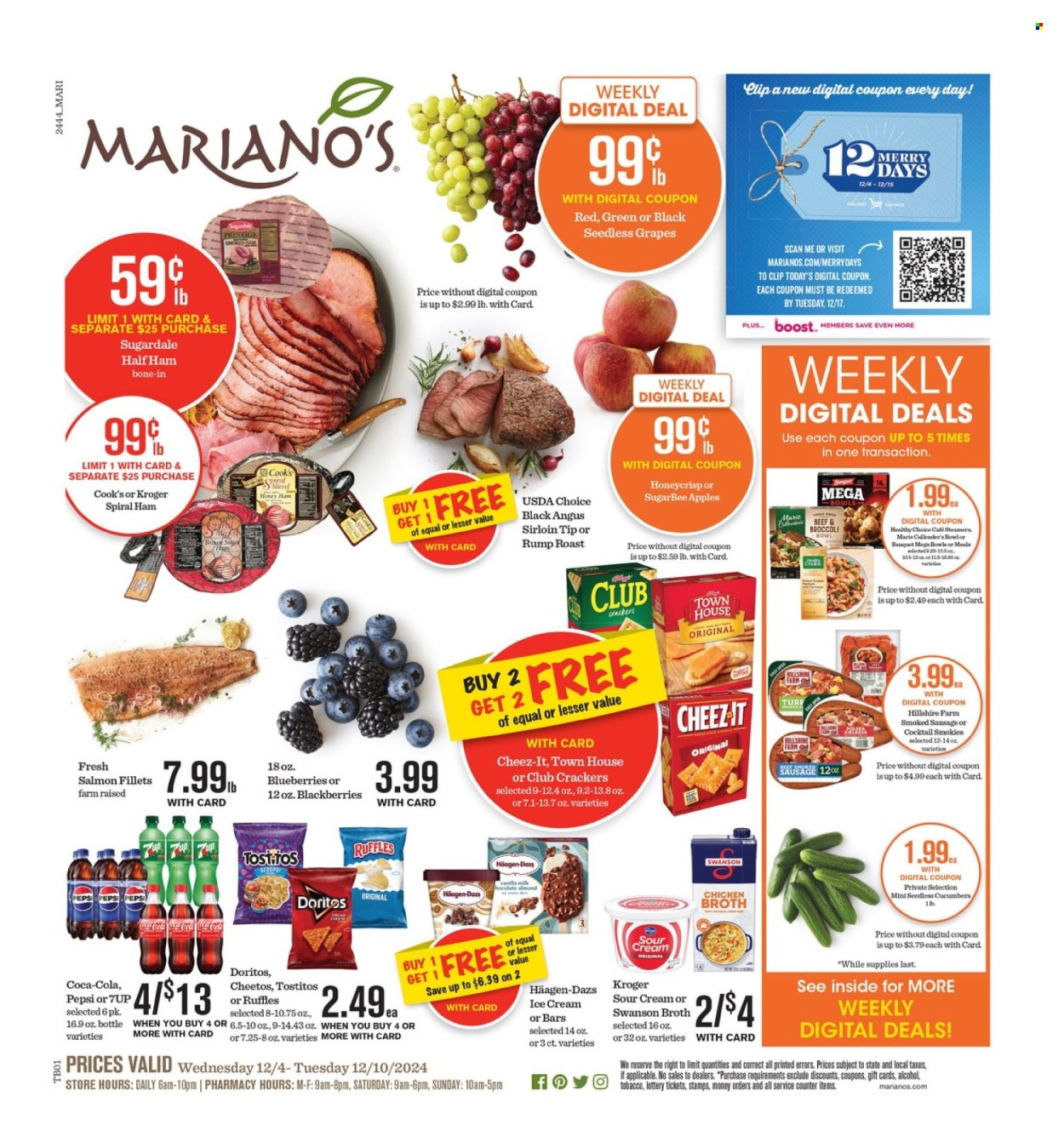 Mariano’s ad - 12/04/2024 - 12/10/2024. Page 1