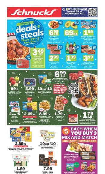 Schnucks Flyer - 12/04/2024 - 12/10/2024.