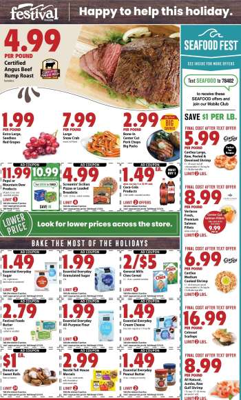 Festival Foods Flyer - 12/04/2024 - 12/10/2024.