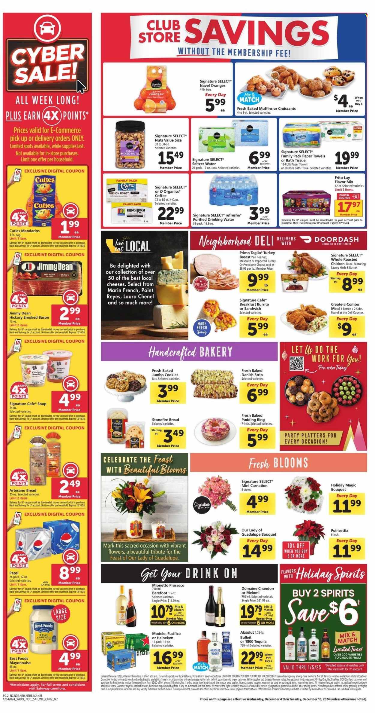 Safeway ad - 12/04/2024 - 12/10/2024. Page 2