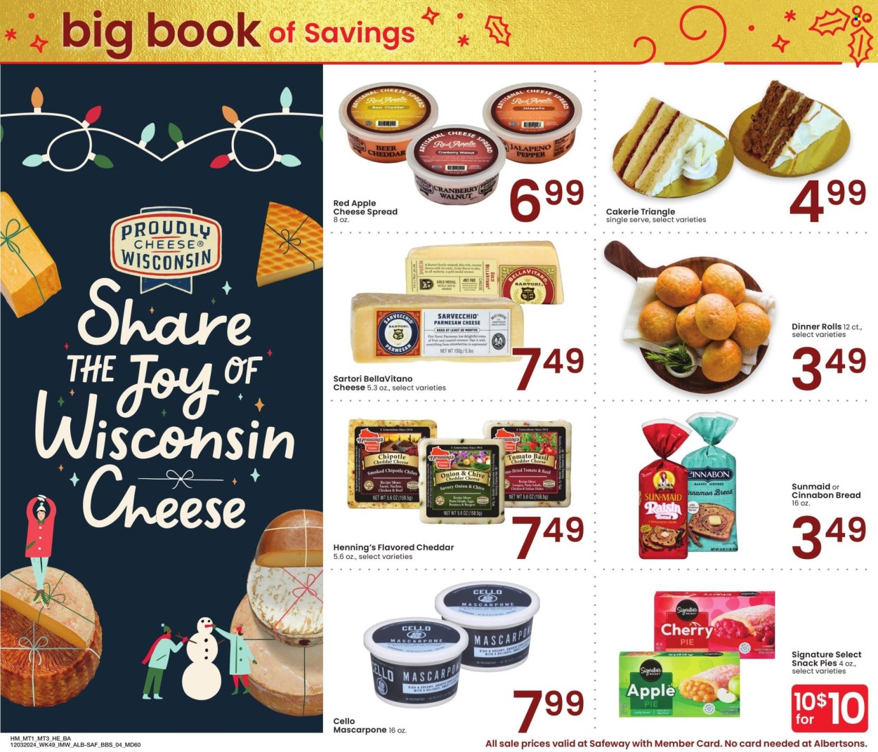 Safeway ad - 12/03/2024 - 12/09/2024. Page 4