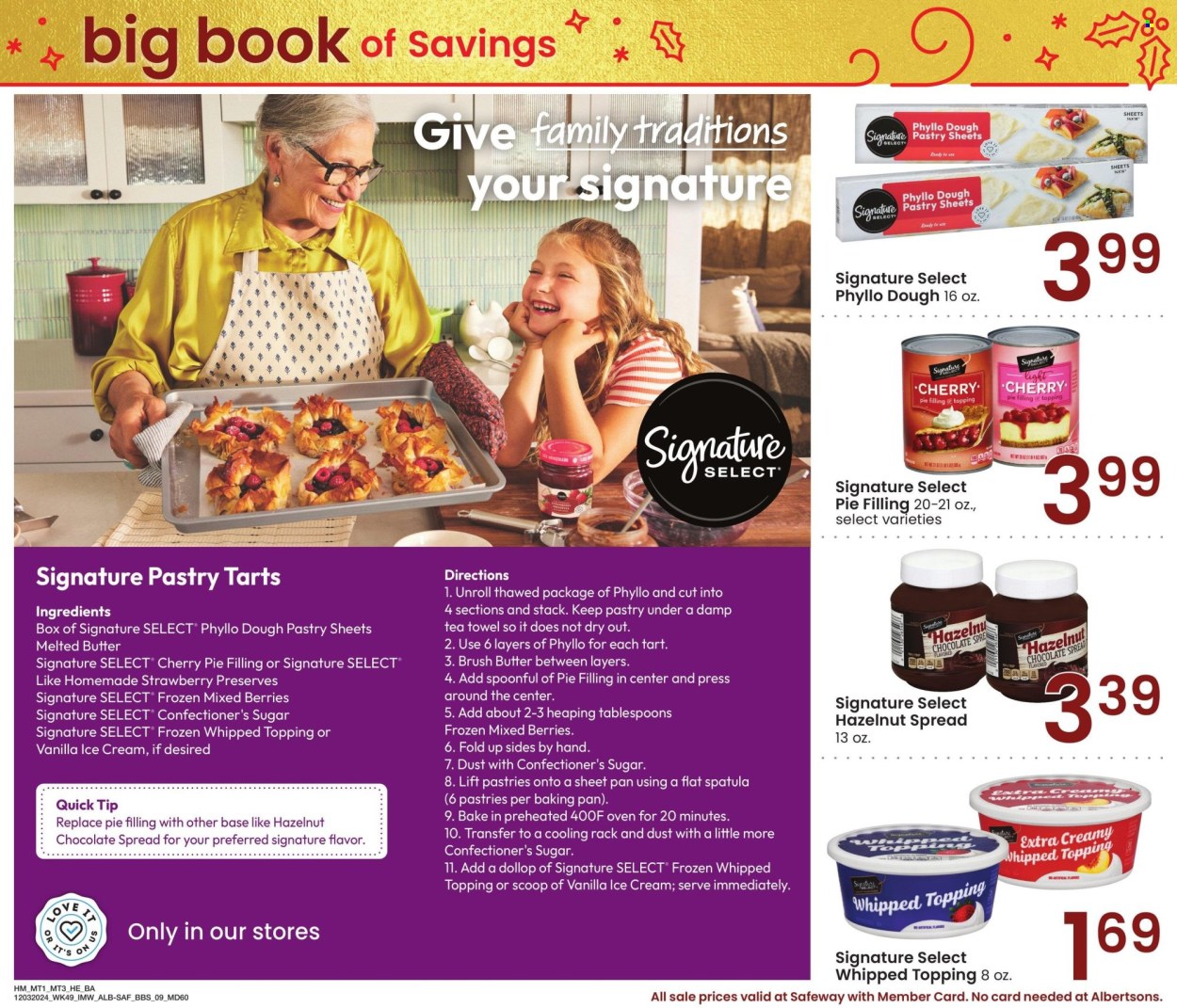 Safeway ad - 12/03/2024 - 12/09/2024. Page 9