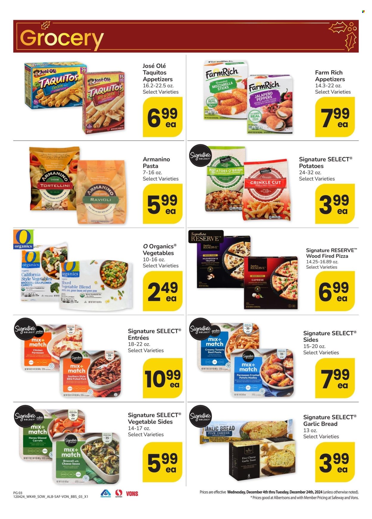 Albertsons ad - 12/04/2024 - 12/24/2024. Page 3