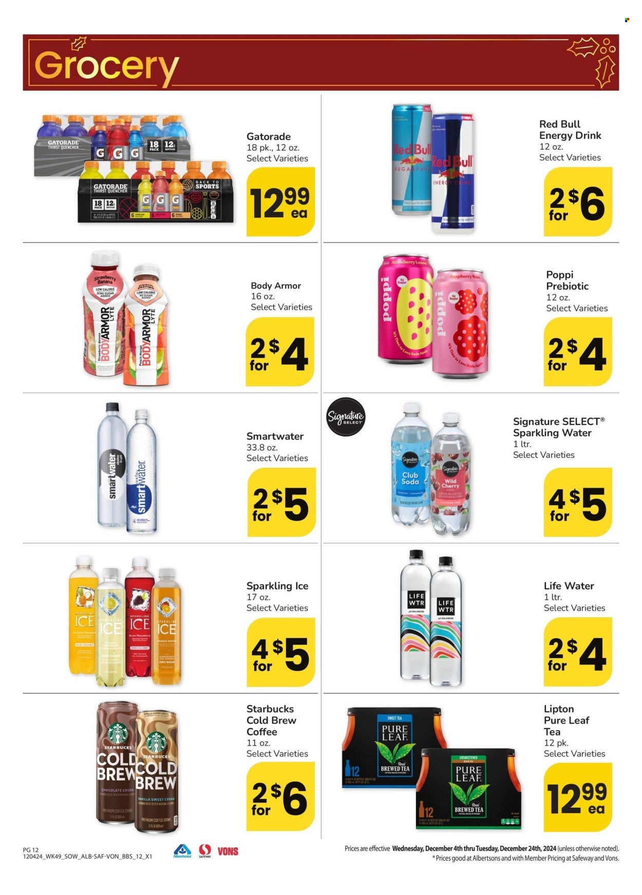 Albertsons ad - 12/04/2024 - 12/24/2024. Page 12