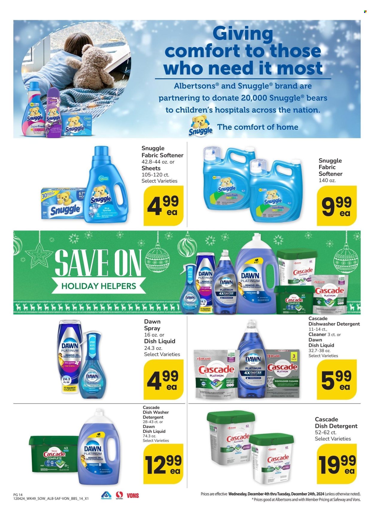 Albertsons ad - 12/04/2024 - 12/24/2024. Page 14