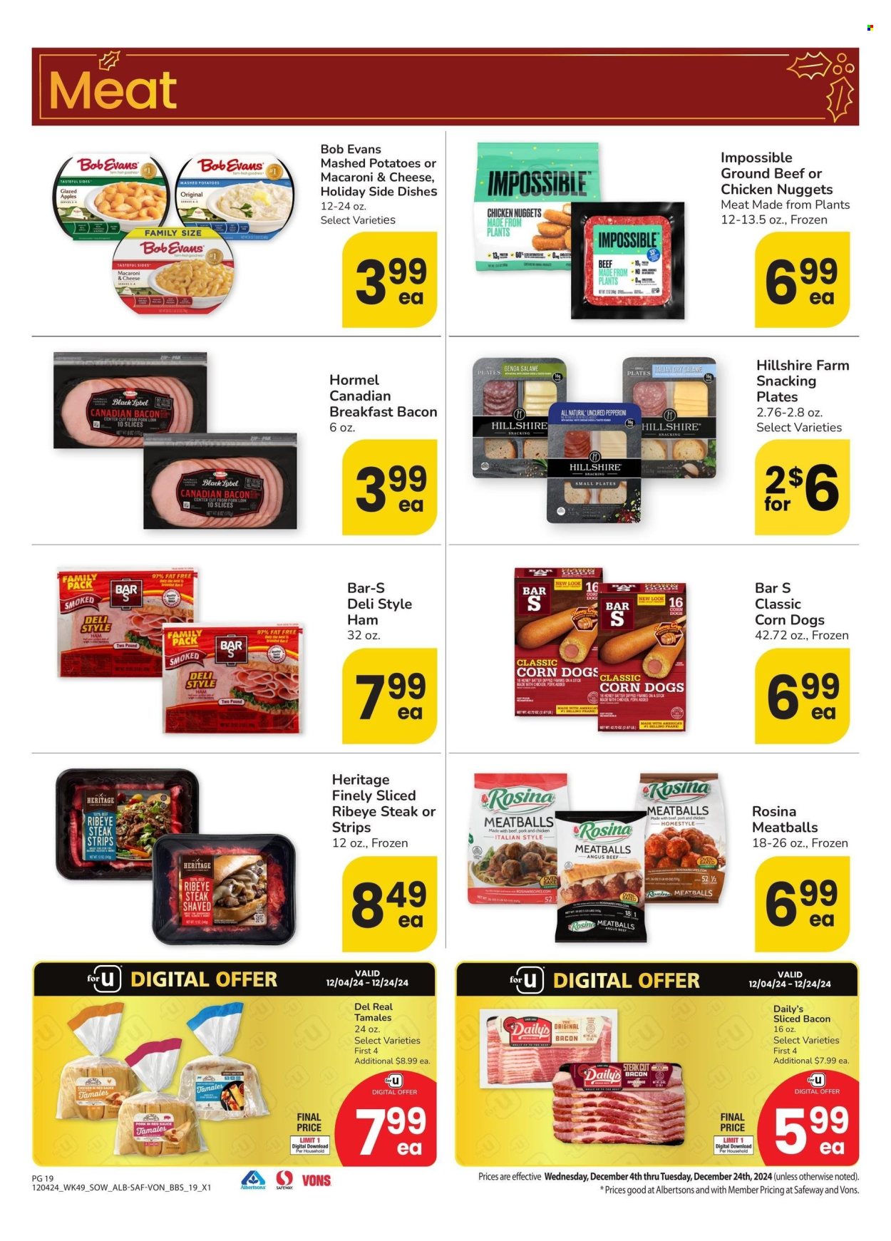 Albertsons ad - 12/04/2024 - 12/24/2024. Page 19