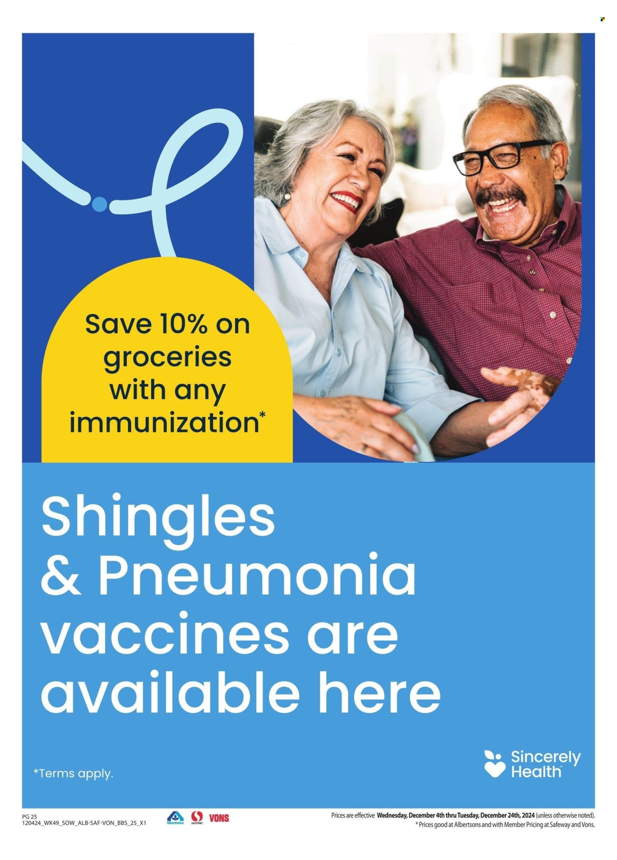 Albertsons ad - 12/04/2024 - 12/24/2024. Page 25