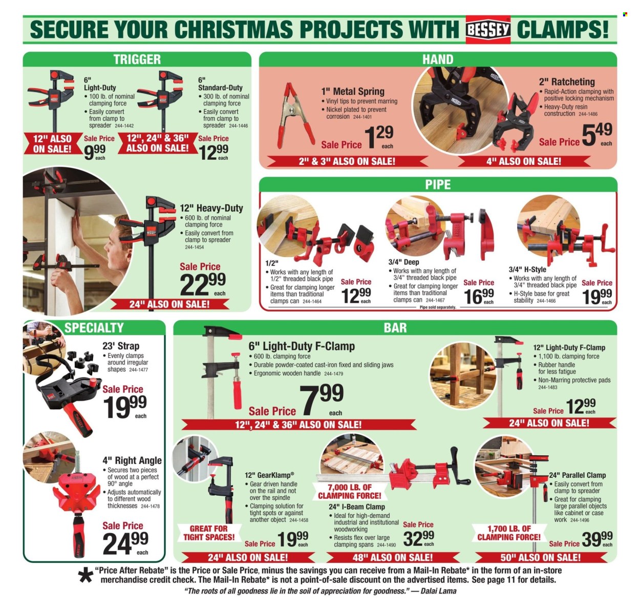 Menards ad - 12/05/2024 - 12/15/2024. Page 20