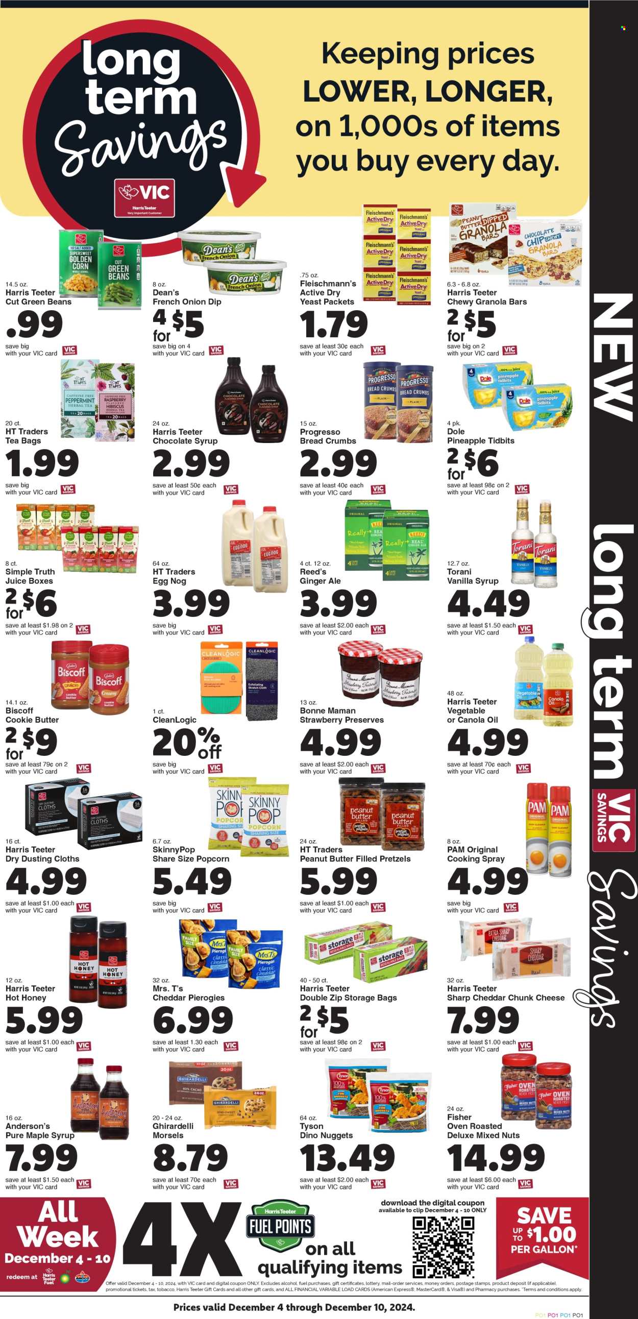 Harris Teeter ad - 12/04/2024 - 12/10/2024. Page 8