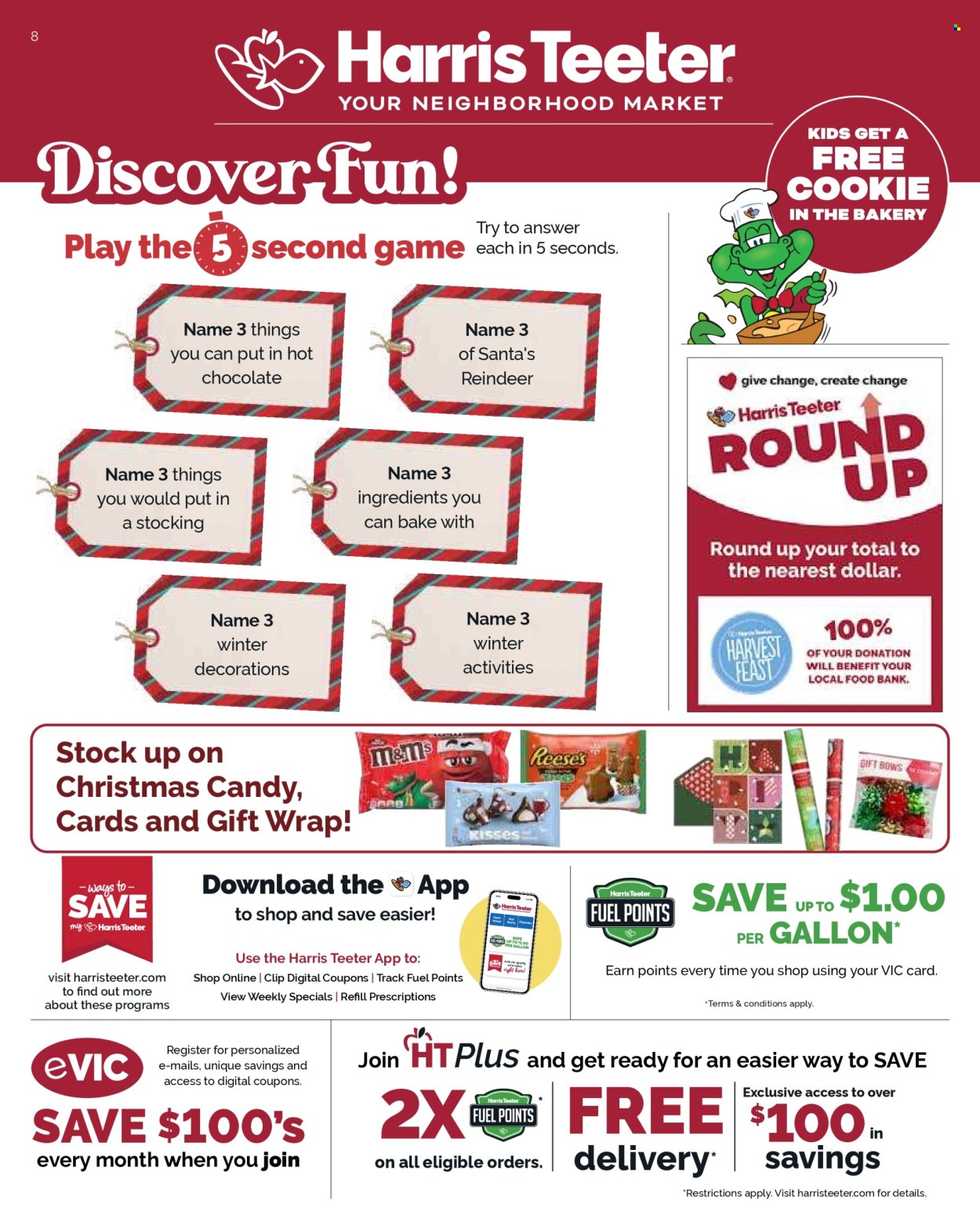 Harris Teeter ad - 12/04/2024 - 12/31/2024. Page 8