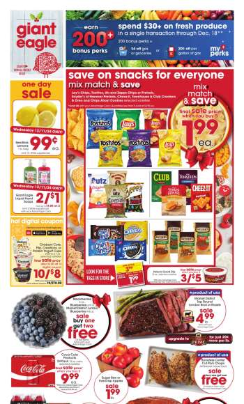 Giant Eagle Flyer - 12/05/2024 - 12/11/2024.