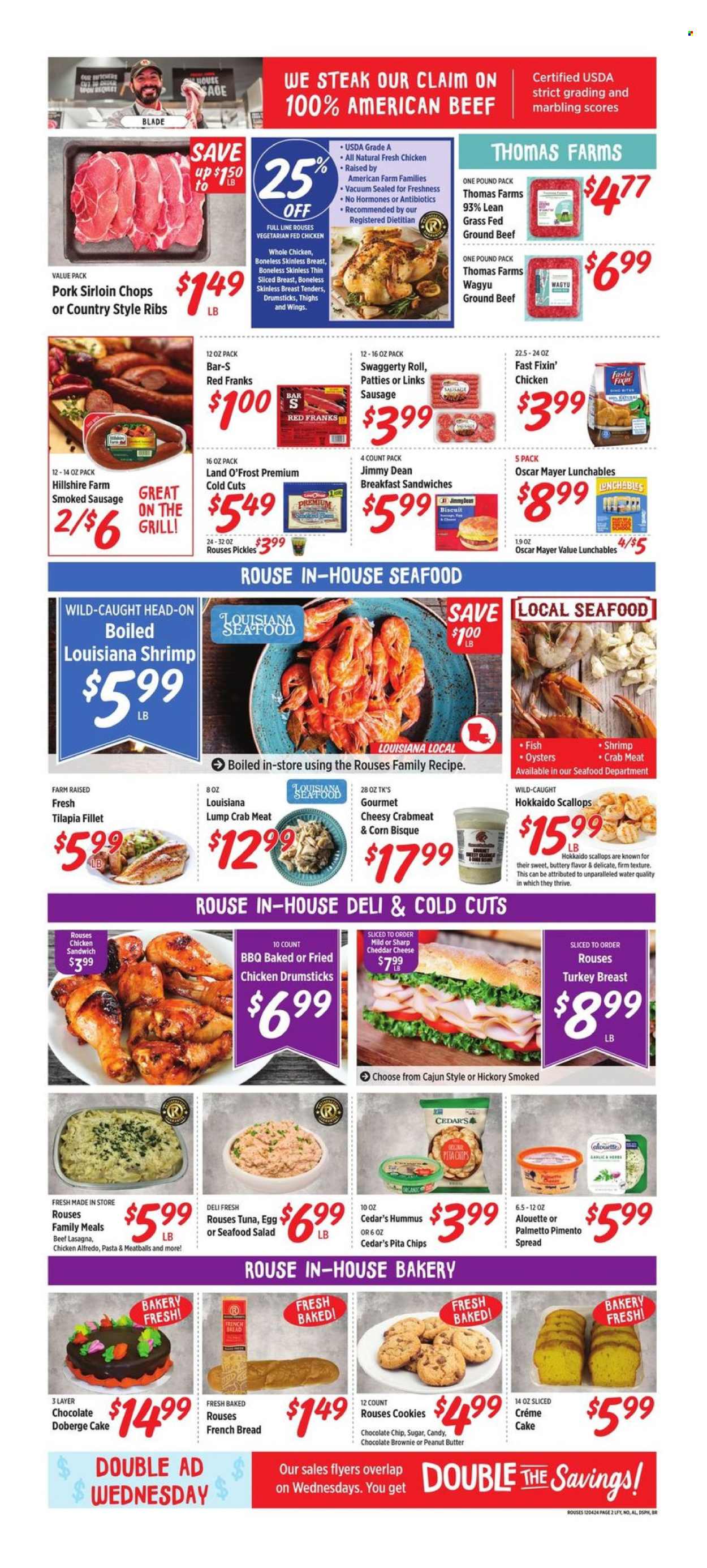 Rouses Markets ad - 12/04/2024 - 12/11/2024. Page 2