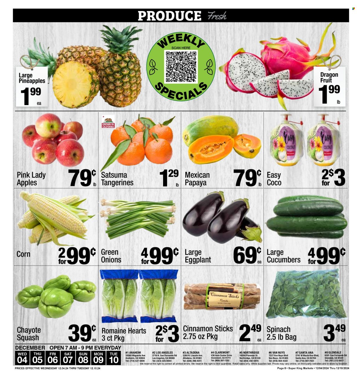 Super King Markets ad - 12/04/2024 - 12/10/2024. Page 8