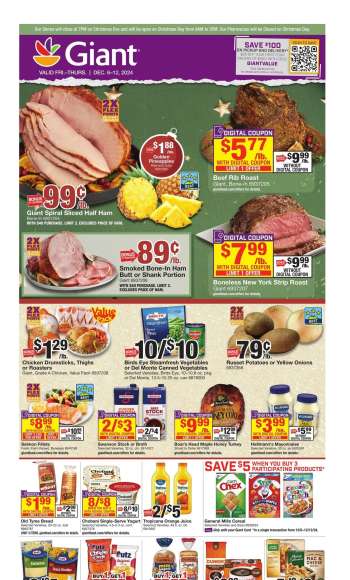 Giant Food Flyer - 12/06/2024 - 12/12/2024.