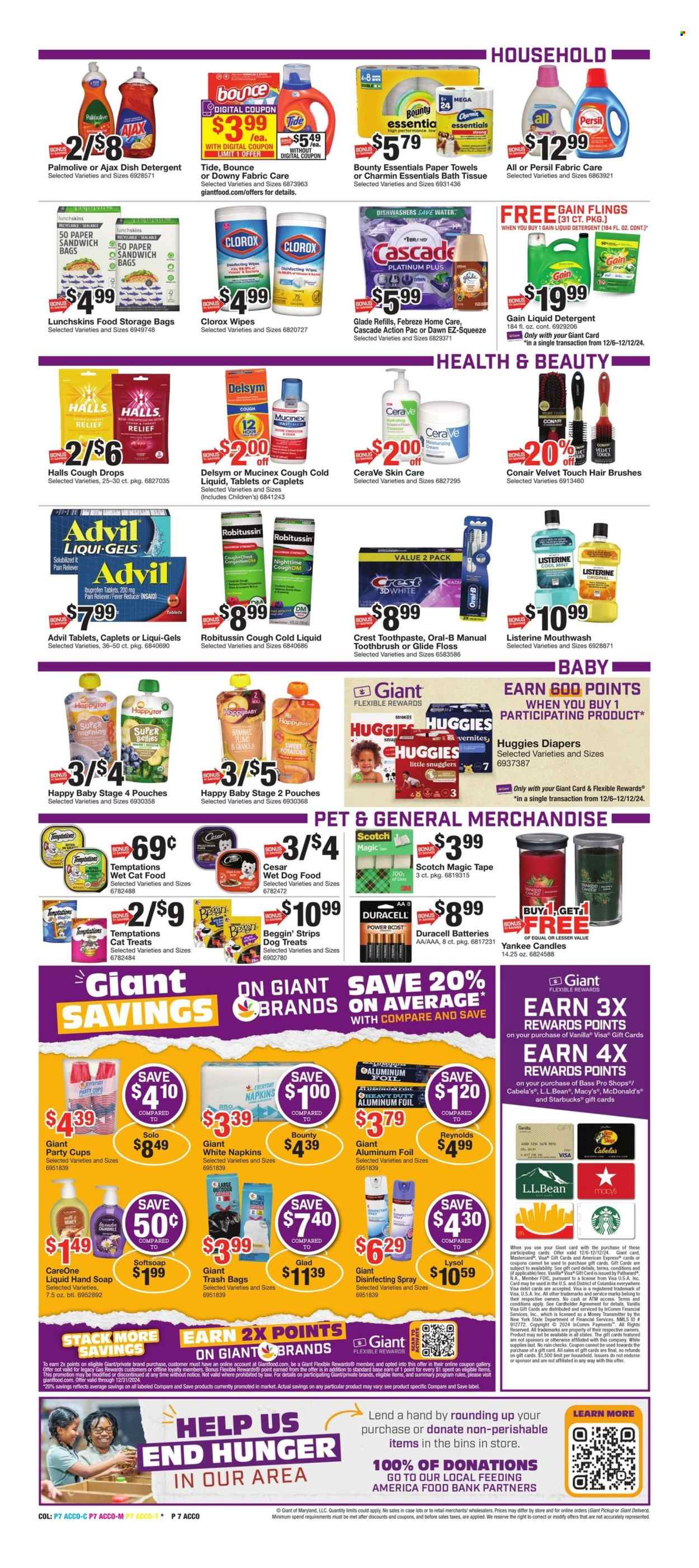 Giant Food ad - 12/06/2024 - 12/12/2024. Page 7