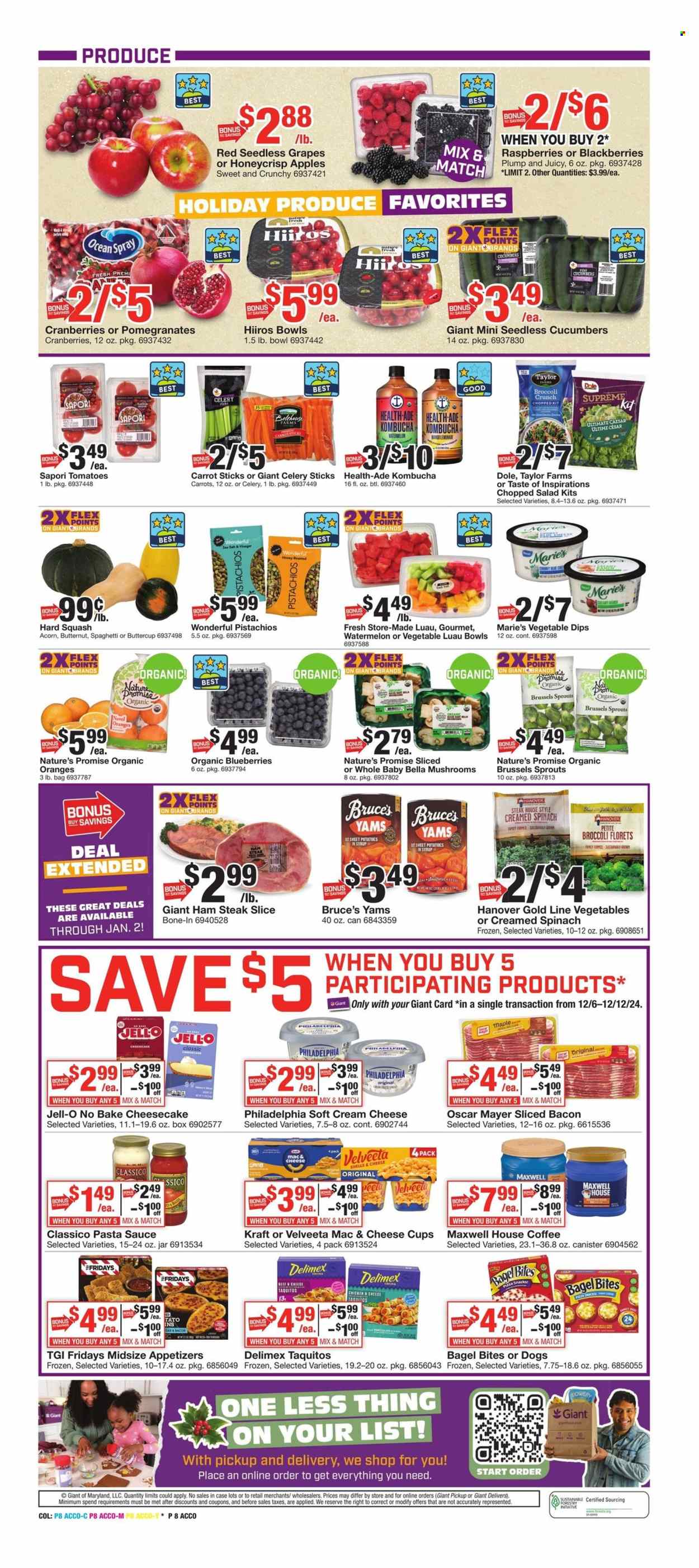 Giant Food ad - 12/06/2024 - 12/12/2024. Page 8
