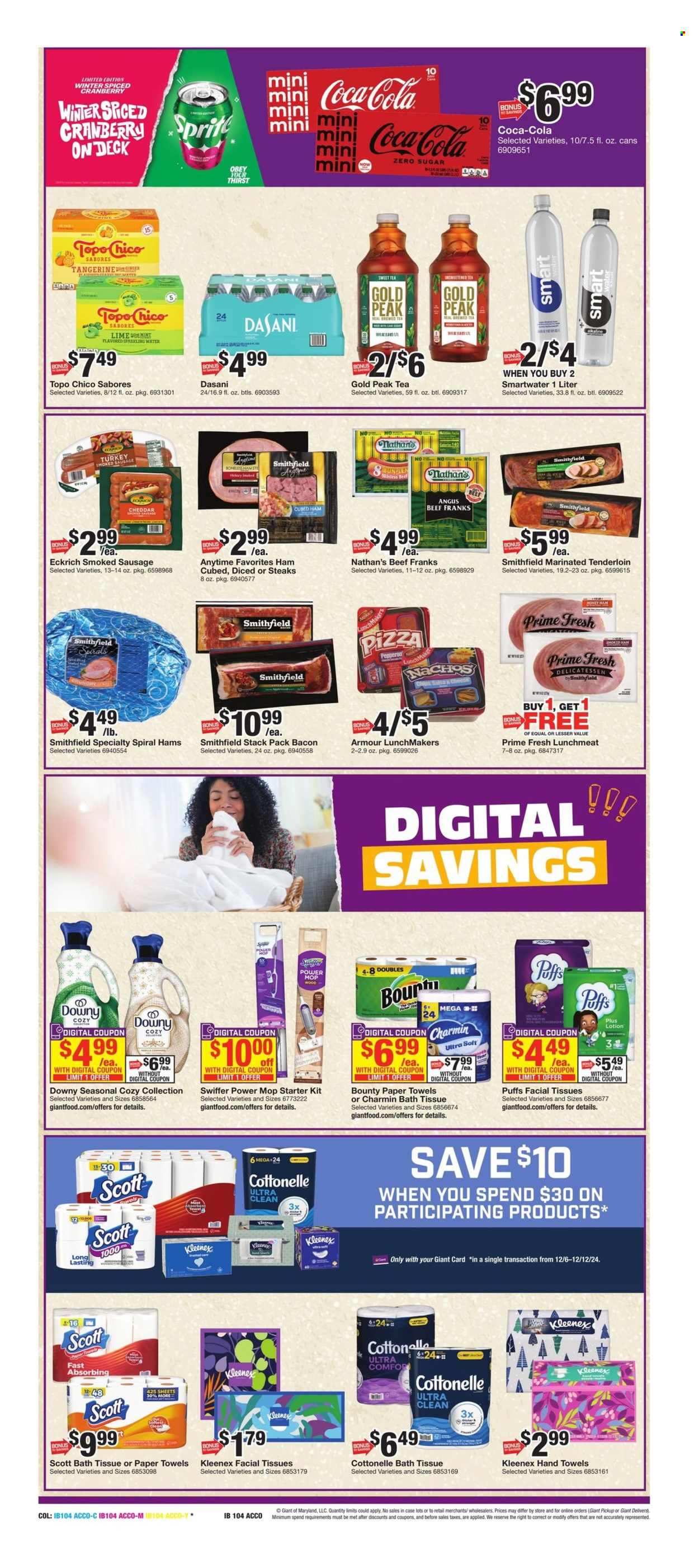 Giant Food ad - 12/06/2024 - 12/12/2024. Page 10
