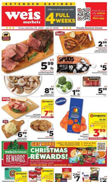 Weis Flyer - 12/05/2024 - 01/01/2025.
