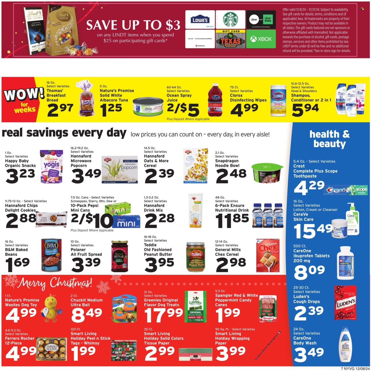 Hannaford ad - 12/08/2024 - 12/14/2024. Page 7