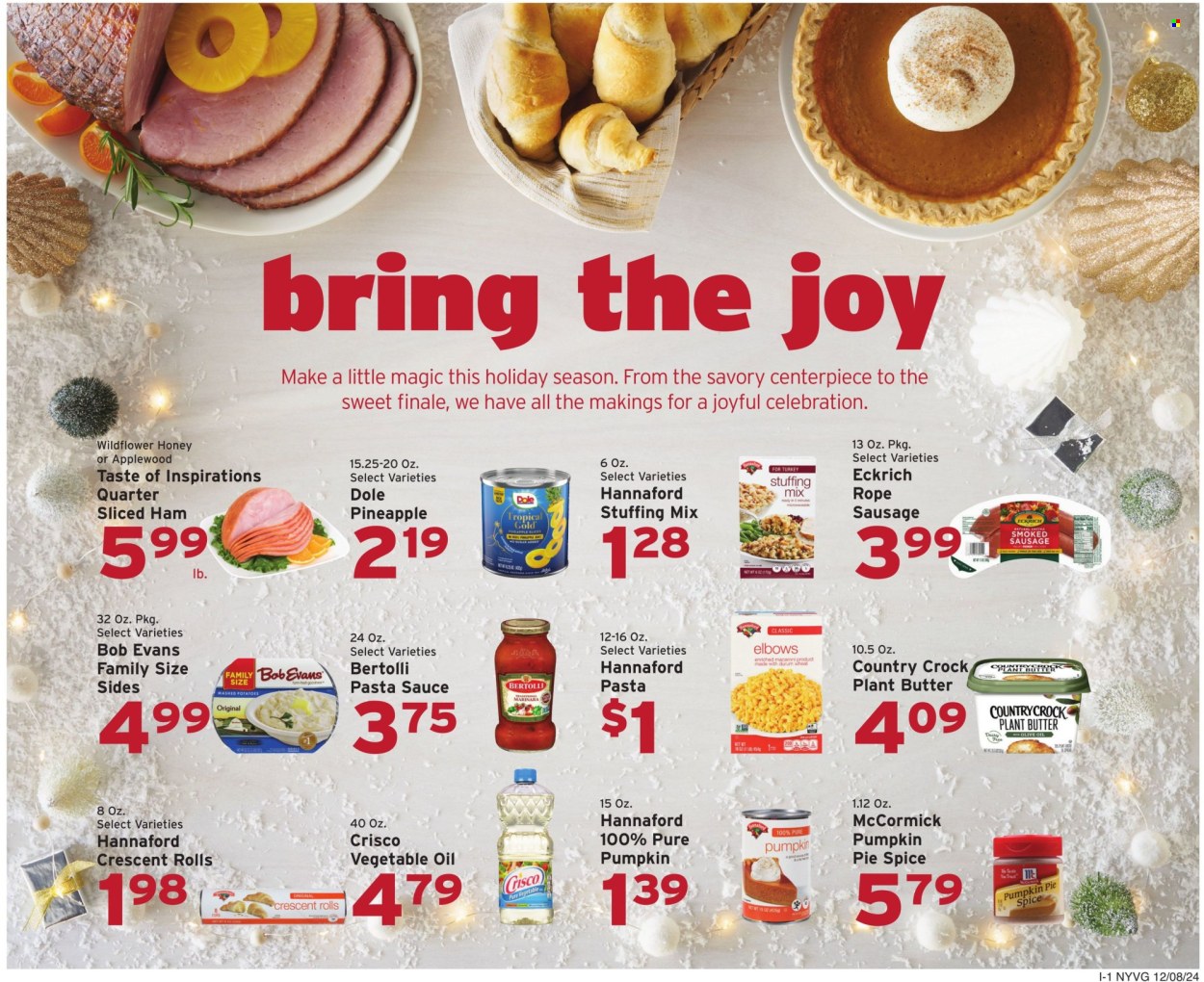 Hannaford ad - 12/08/2024 - 12/14/2024. Page 9