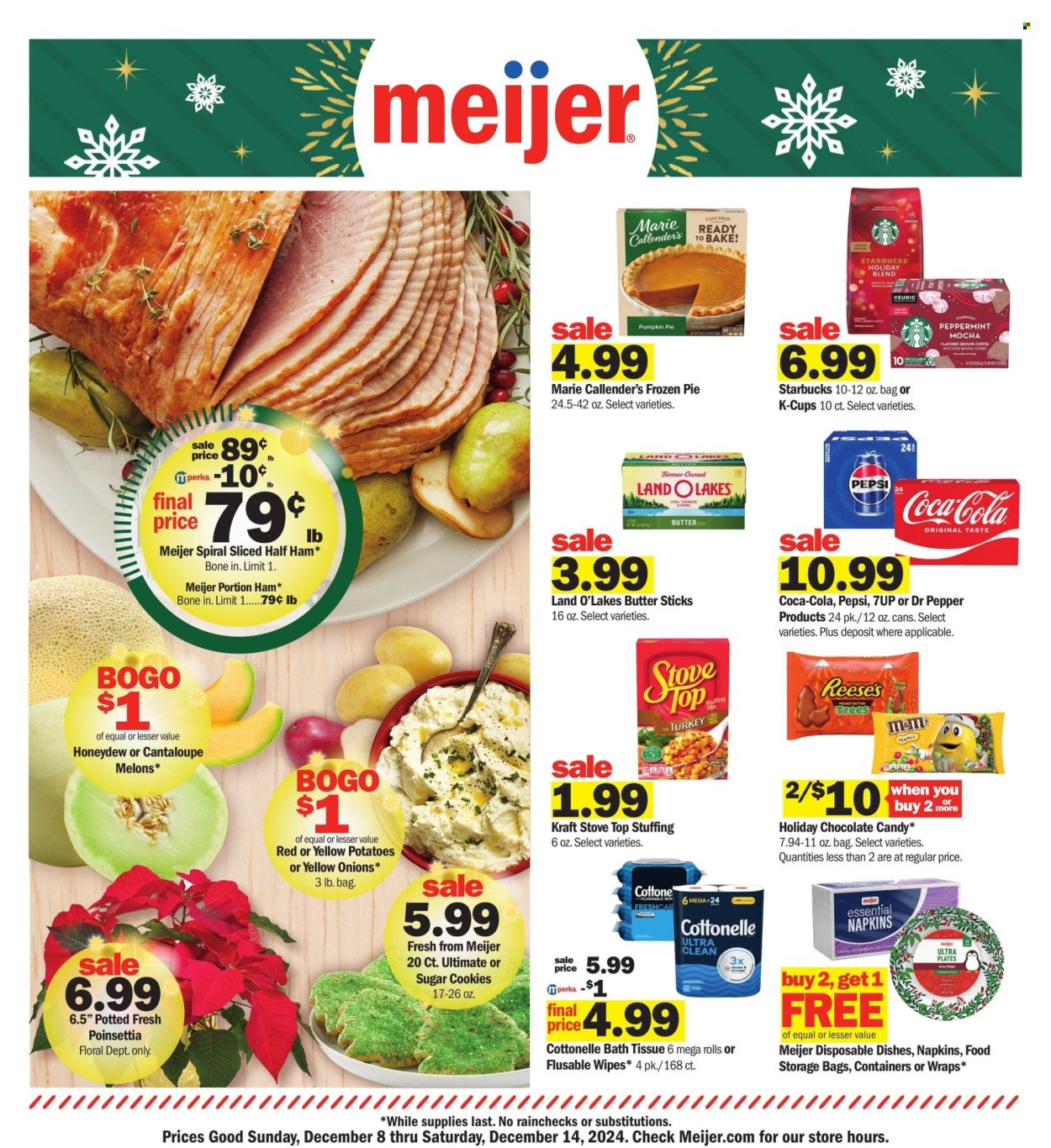 Meijer ad - 12/08/2024 - 12/14/2024. Page 1
