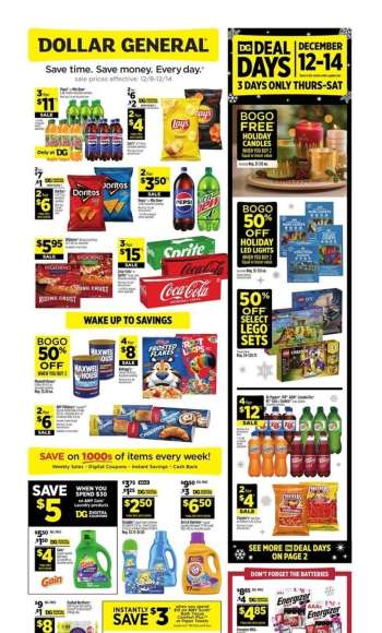 Dollar General Flyer - 12/08/2024 - 12/14/2024.