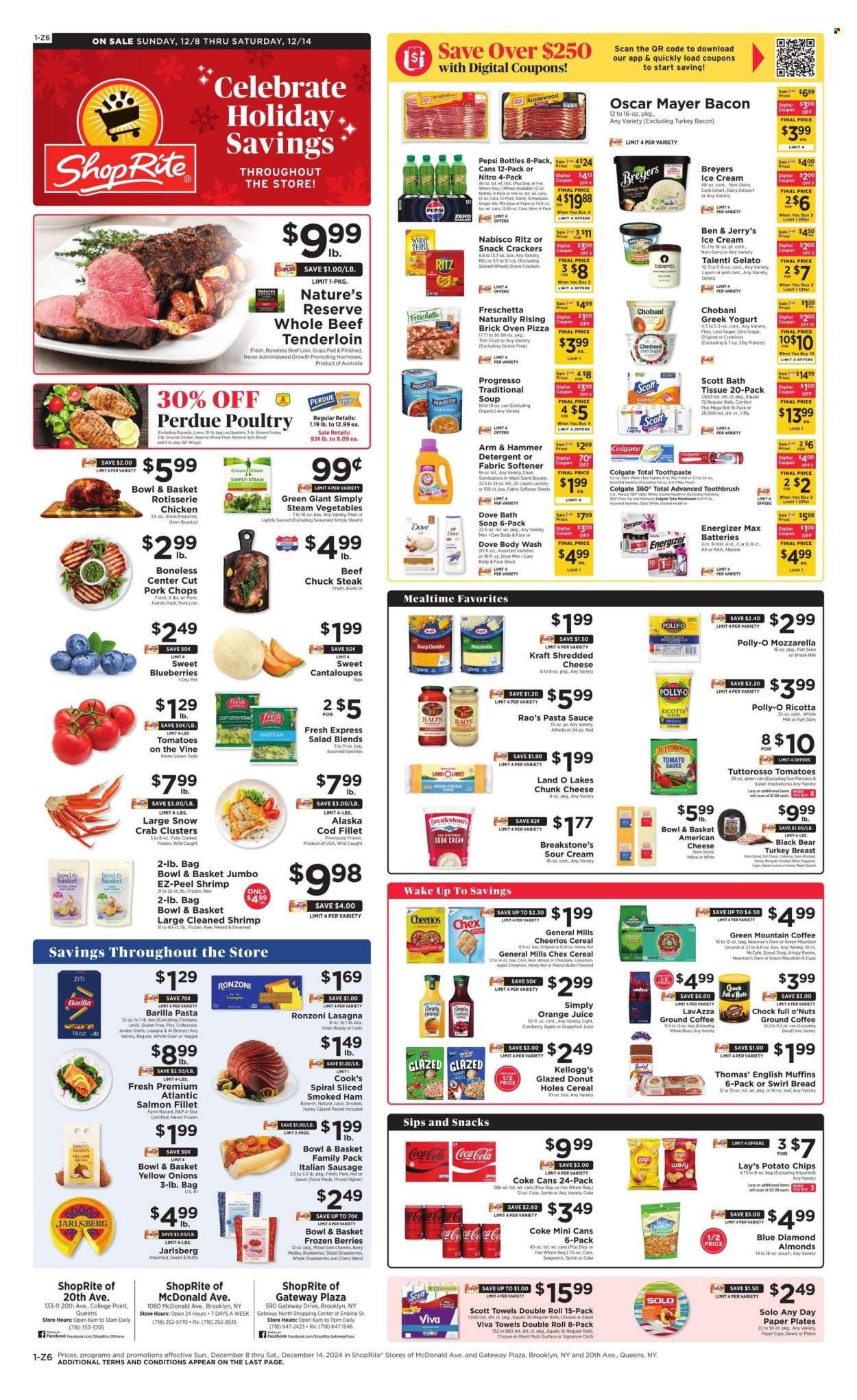 ShopRite ad - 12/08/2024 - 12/14/2024. Page 1