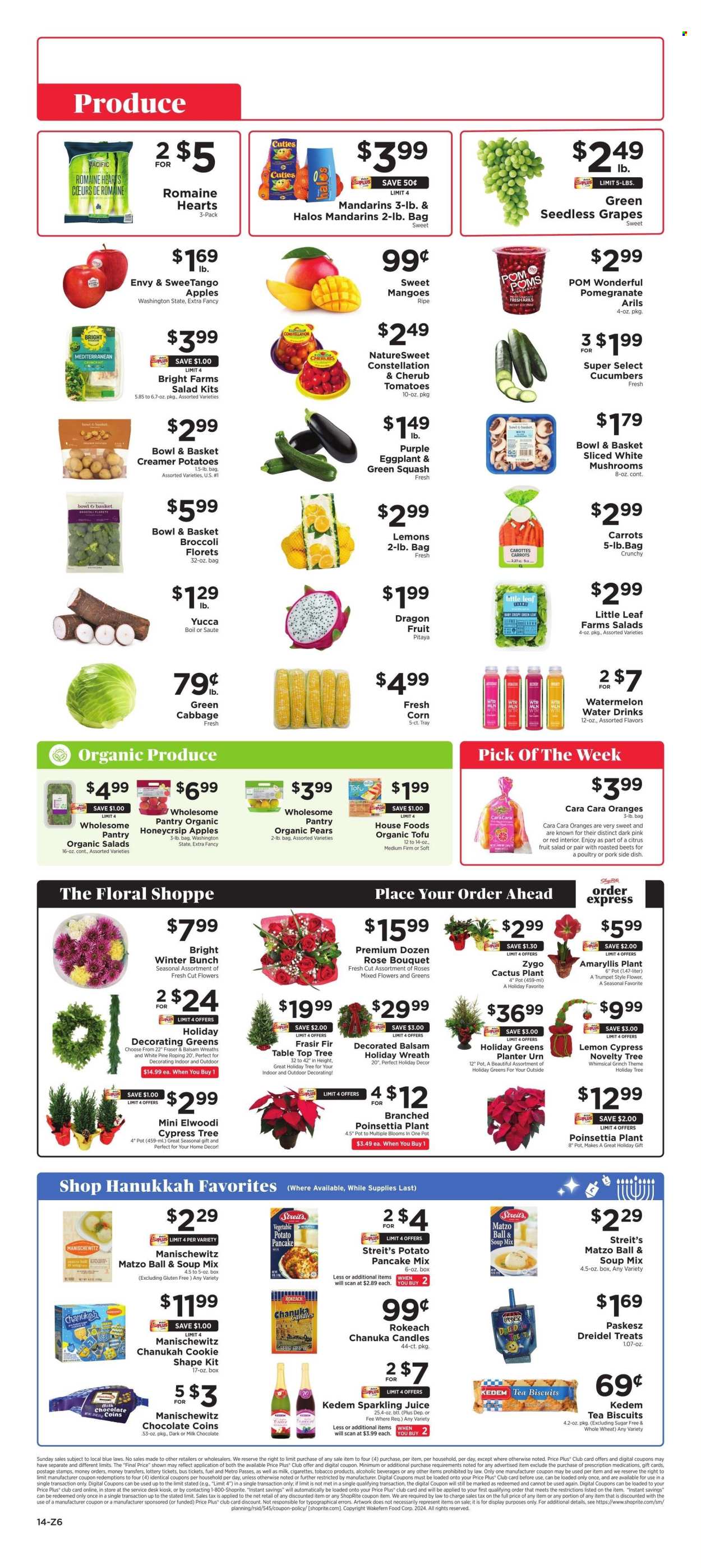 ShopRite ad - 12/08/2024 - 12/14/2024. Page 14