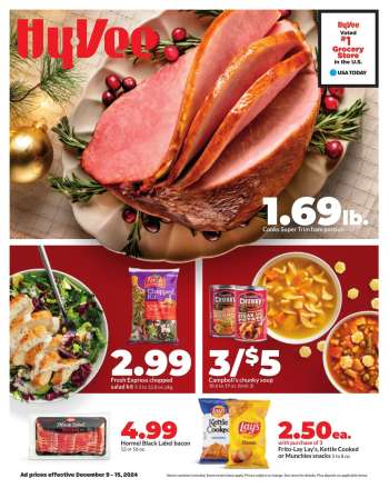 Hy-Vee Flyer - 12/09/2024 - 12/15/2024.