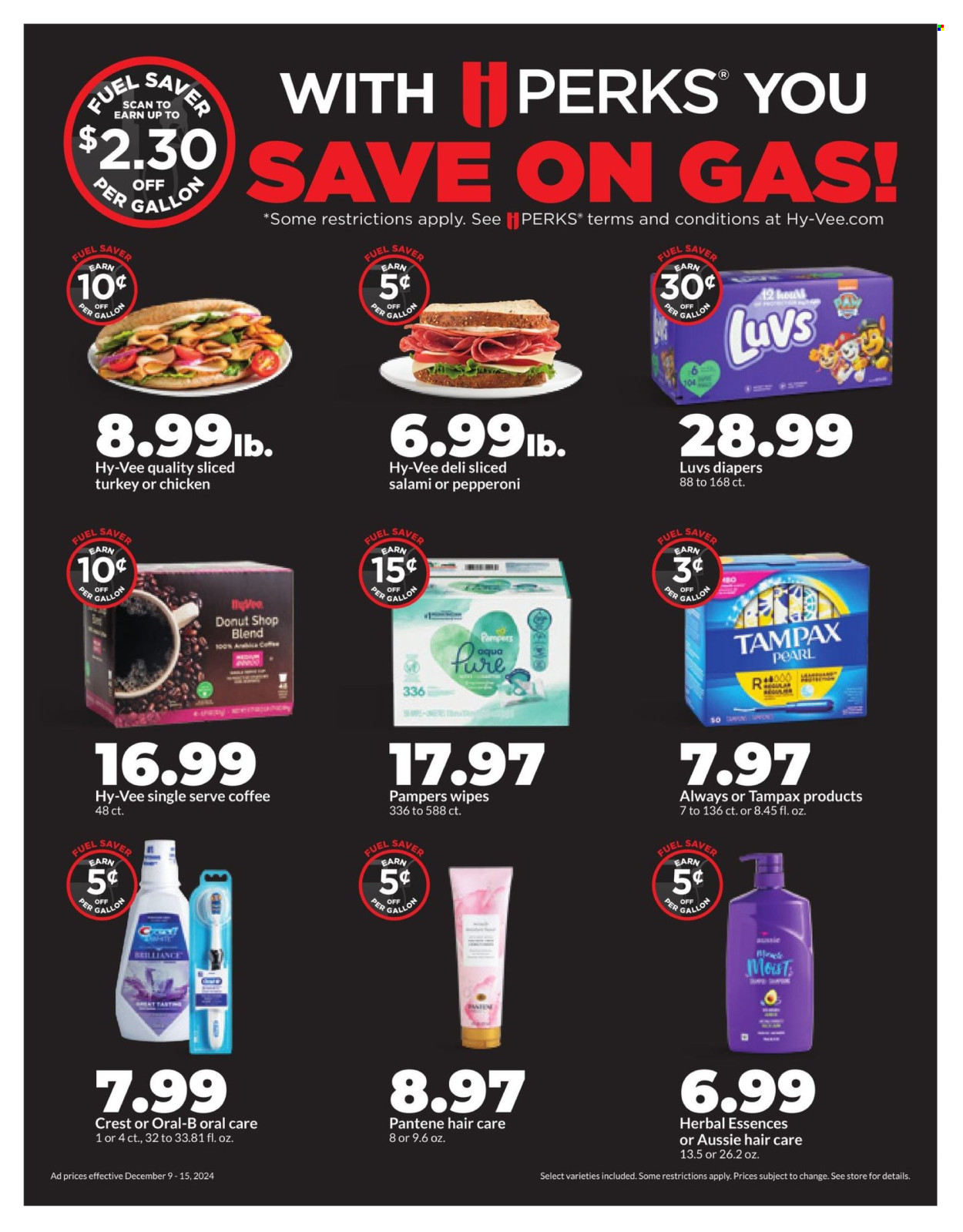 Hy-Vee ad - 12/09/2024 - 12/15/2024. Page 8