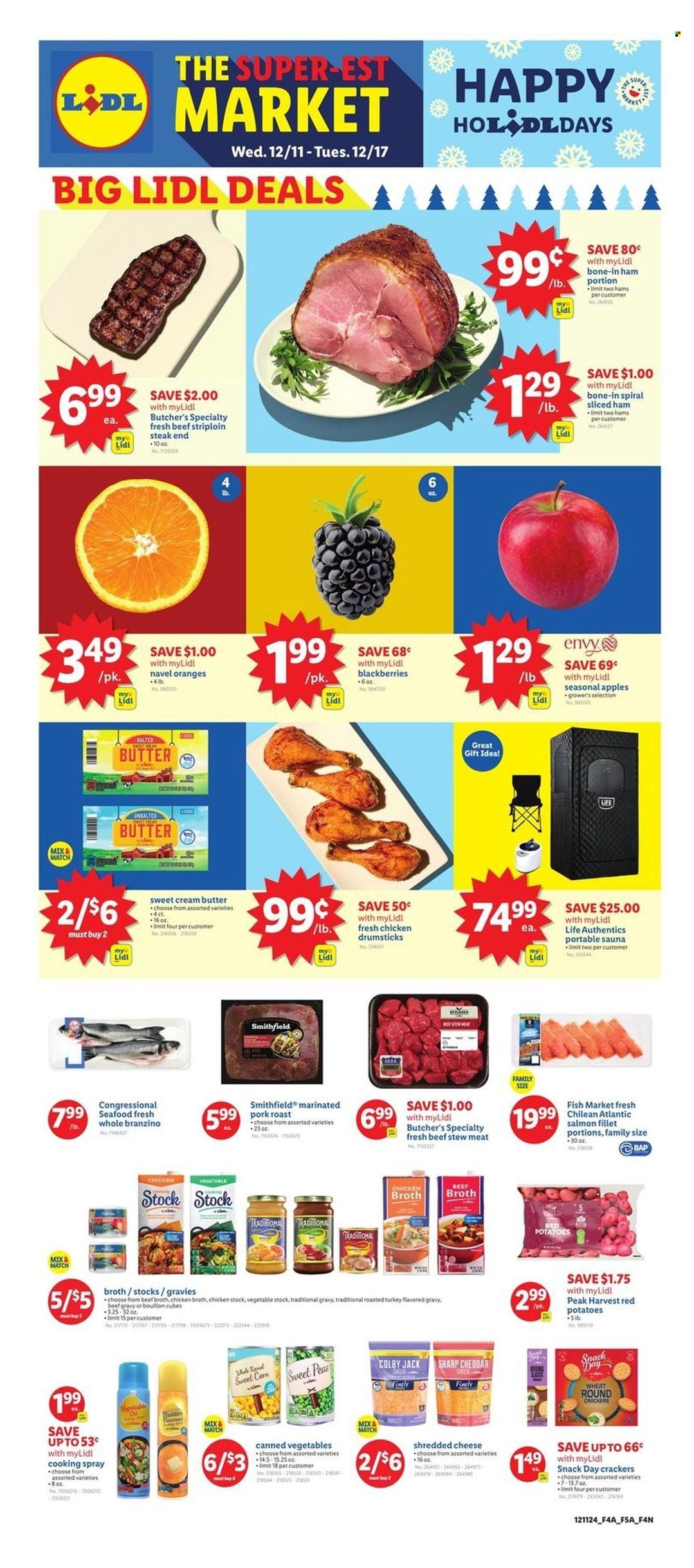 Lidl ad - 12/11/2024 - 12/17/2024. Page 1