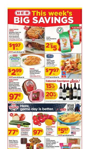 H-E-B Flyer - 12/11/2024 - 12/17/2024.