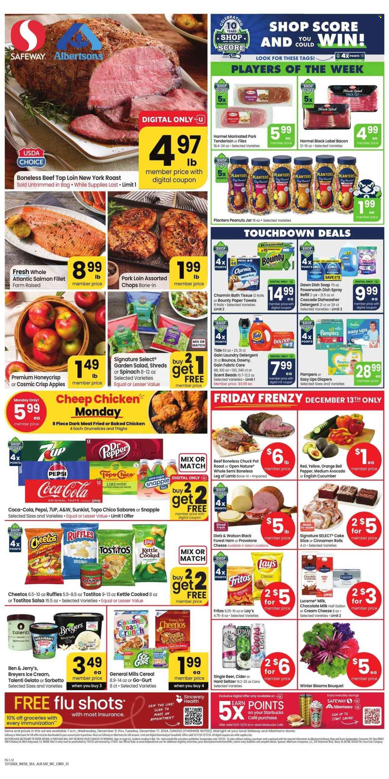 Safeway ad - 12/11/2024 - 12/17/2024. Page 1