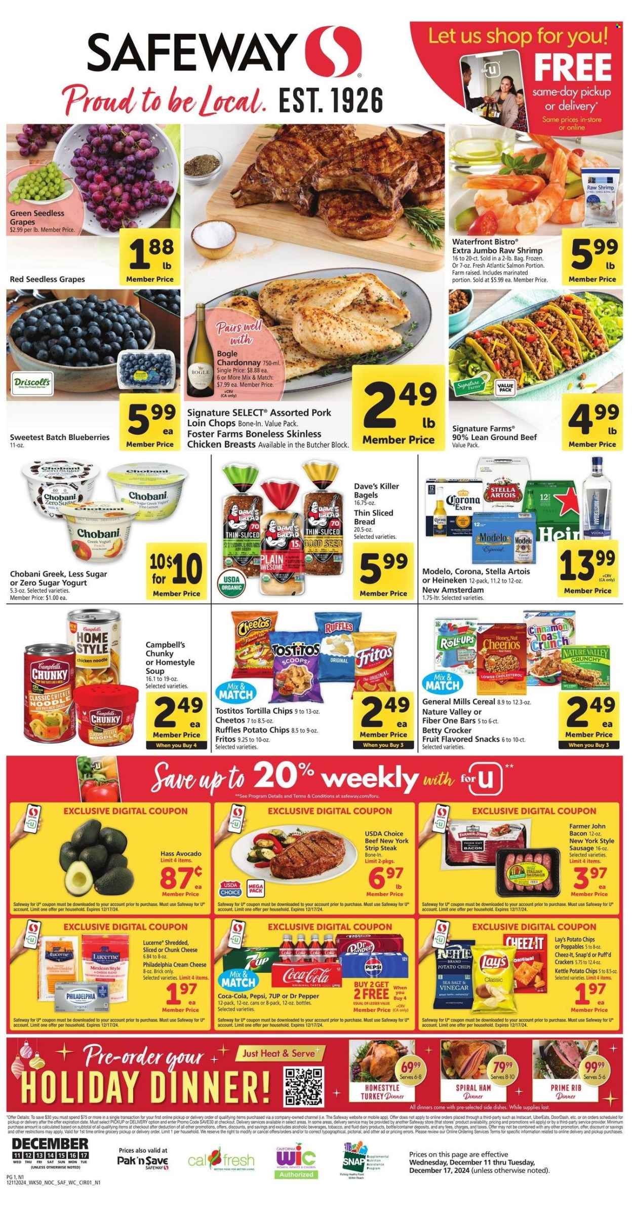 Safeway ad - 12/11/2024 - 12/17/2024. Page 1