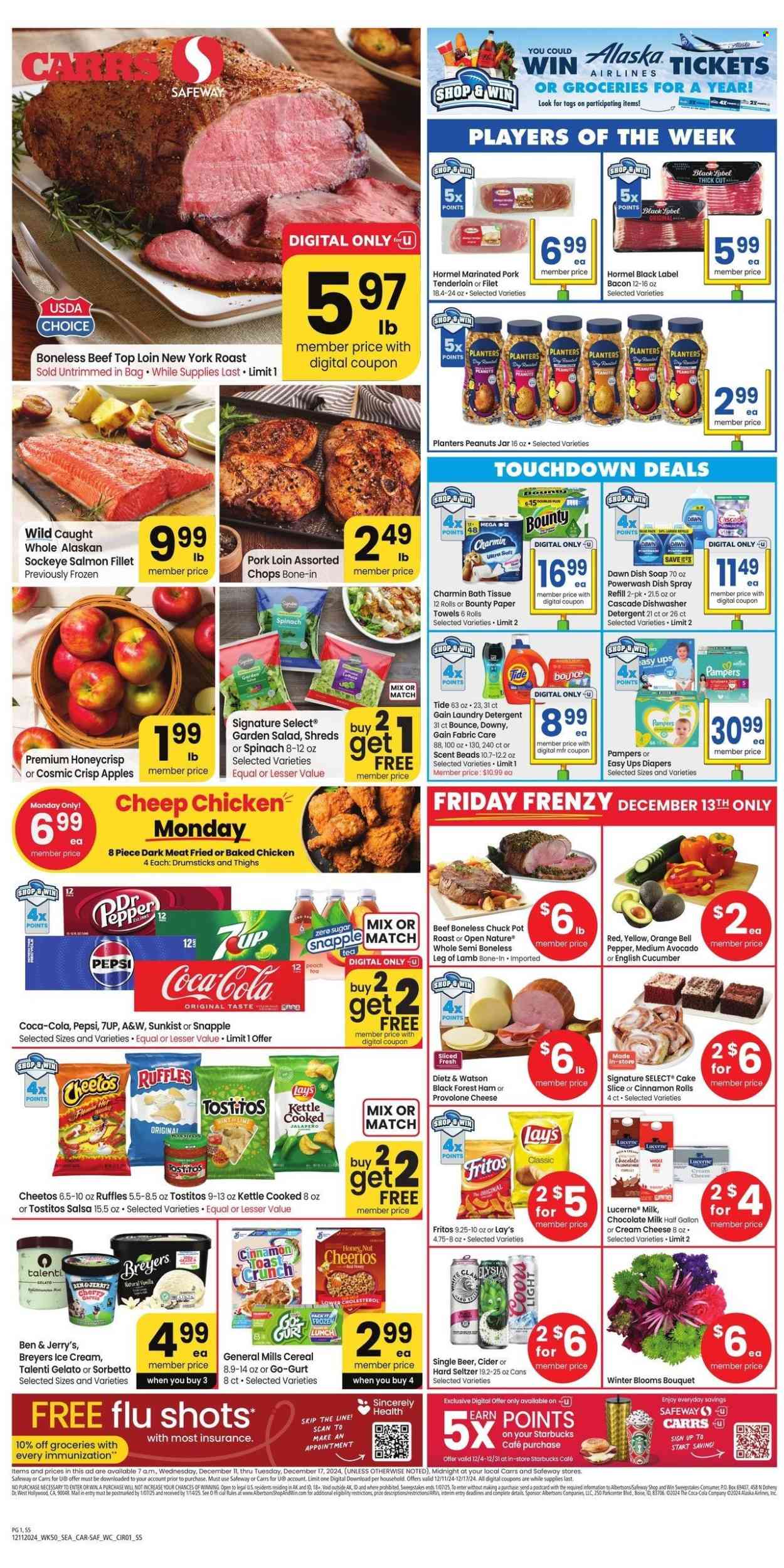 Safeway ad - 12/11/2024 - 12/17/2024. Page 1
