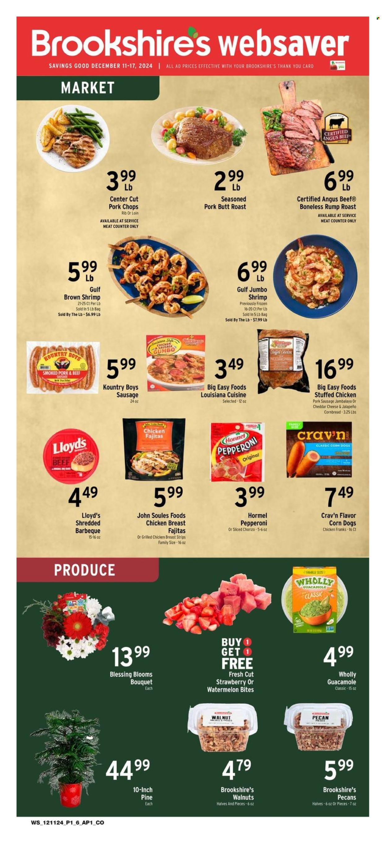 Brookshires ad - 12/11/2024 - 12/17/2024. Page 1