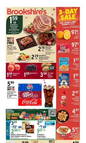 Brookshires Flyer - 12/11/2024 - 12/17/2024.