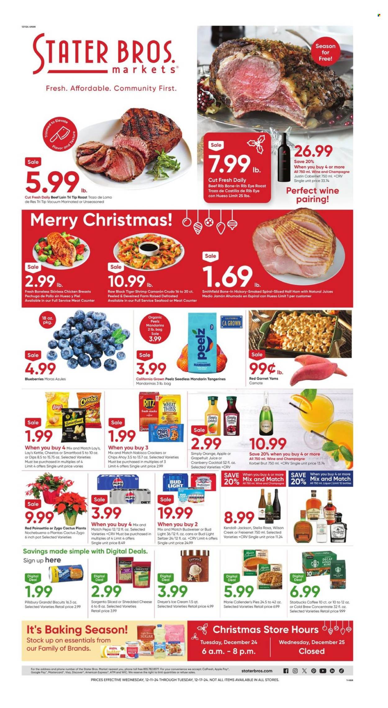 Stater Bros. ad - 12/11/2024 - 12/17/2024. Page 1