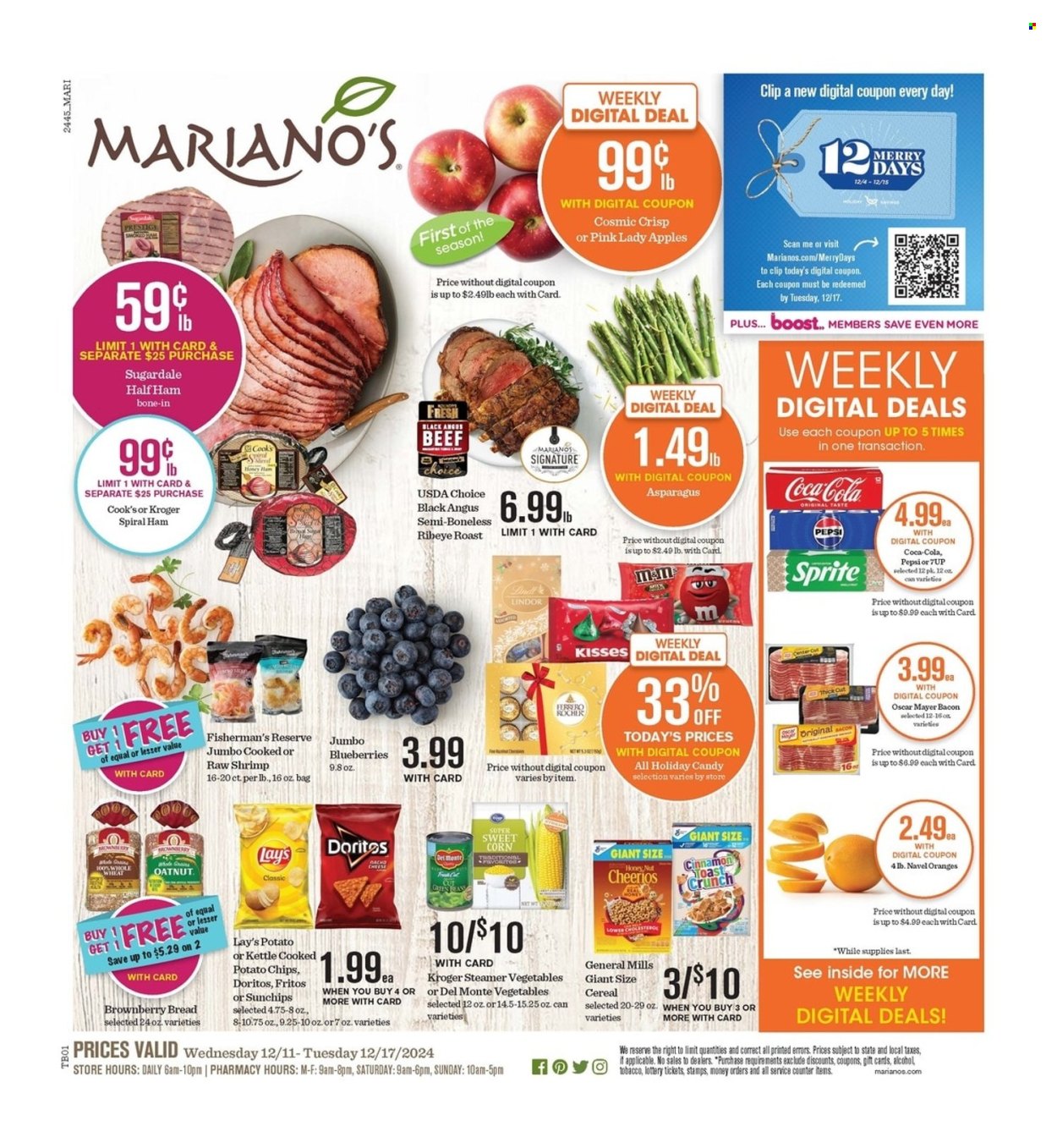 Mariano’s ad - 12/11/2024 - 12/17/2024. Page 1