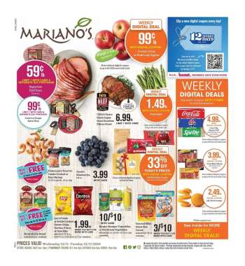 Mariano’s Flyer - 12/11/2024 - 12/17/2024.