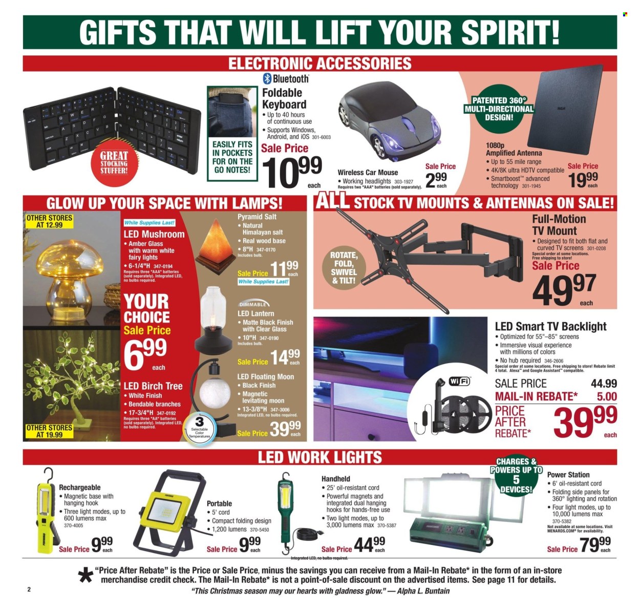 Menards ad - 12/12/2024 - 12/24/2024. Page 4