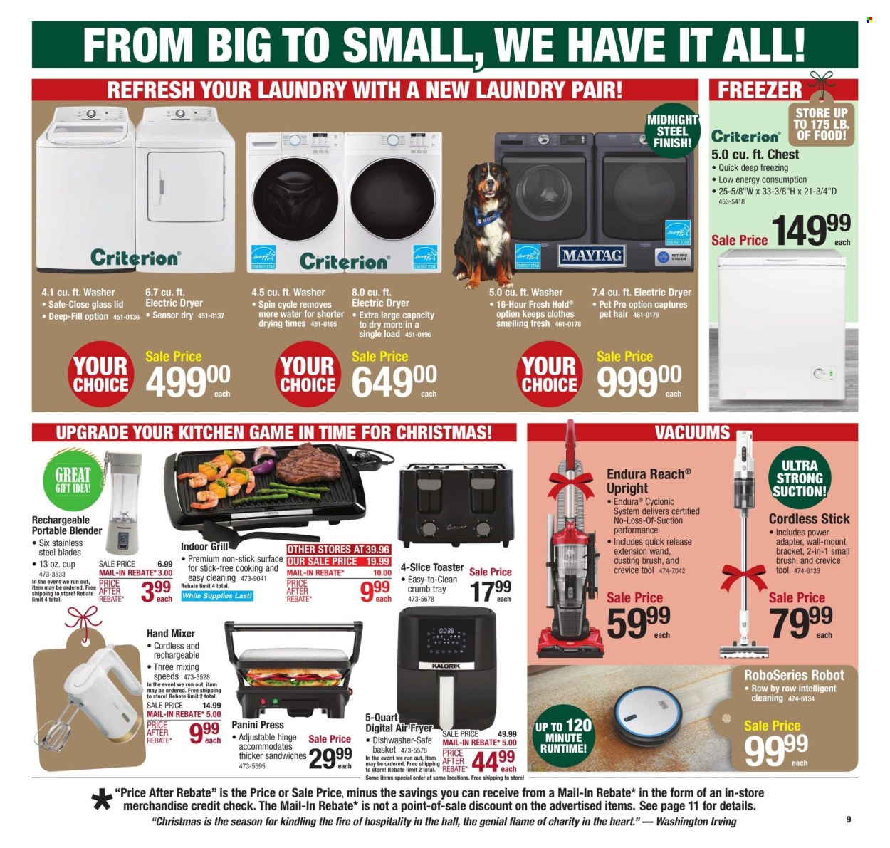 Menards ad - 12/12/2024 - 12/24/2024. Page 16