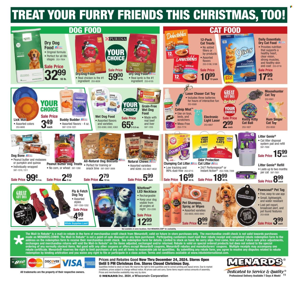 Menards ad - 12/12/2024 - 12/24/2024. Page 20