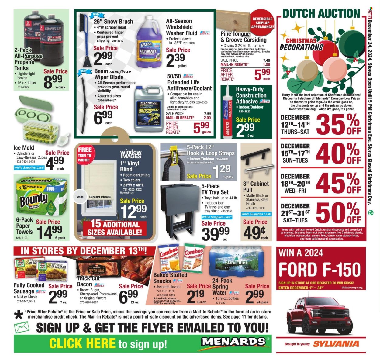 Menards ad - 12/12/2024 - 12/24/2024. Page 23