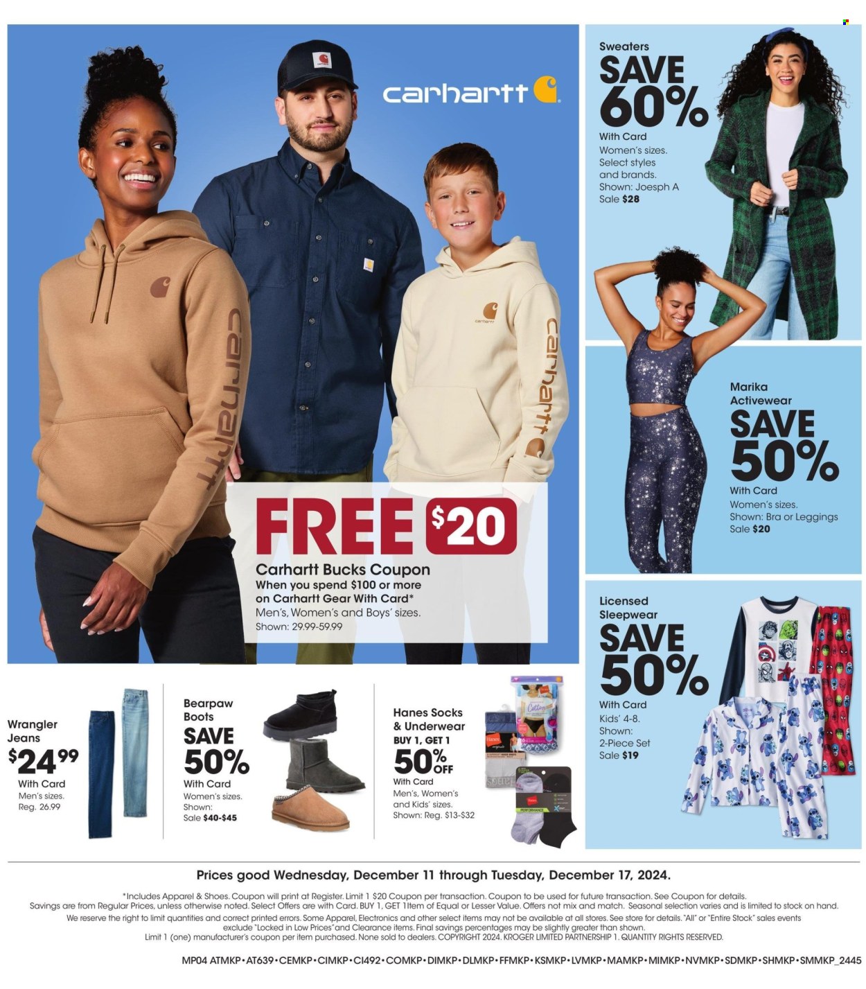 Kroger ad - 12/11/2024 - 12/17/2024. Page 4