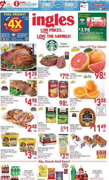 Ingles Flyer - 12/11/2024 - 12/17/2024.