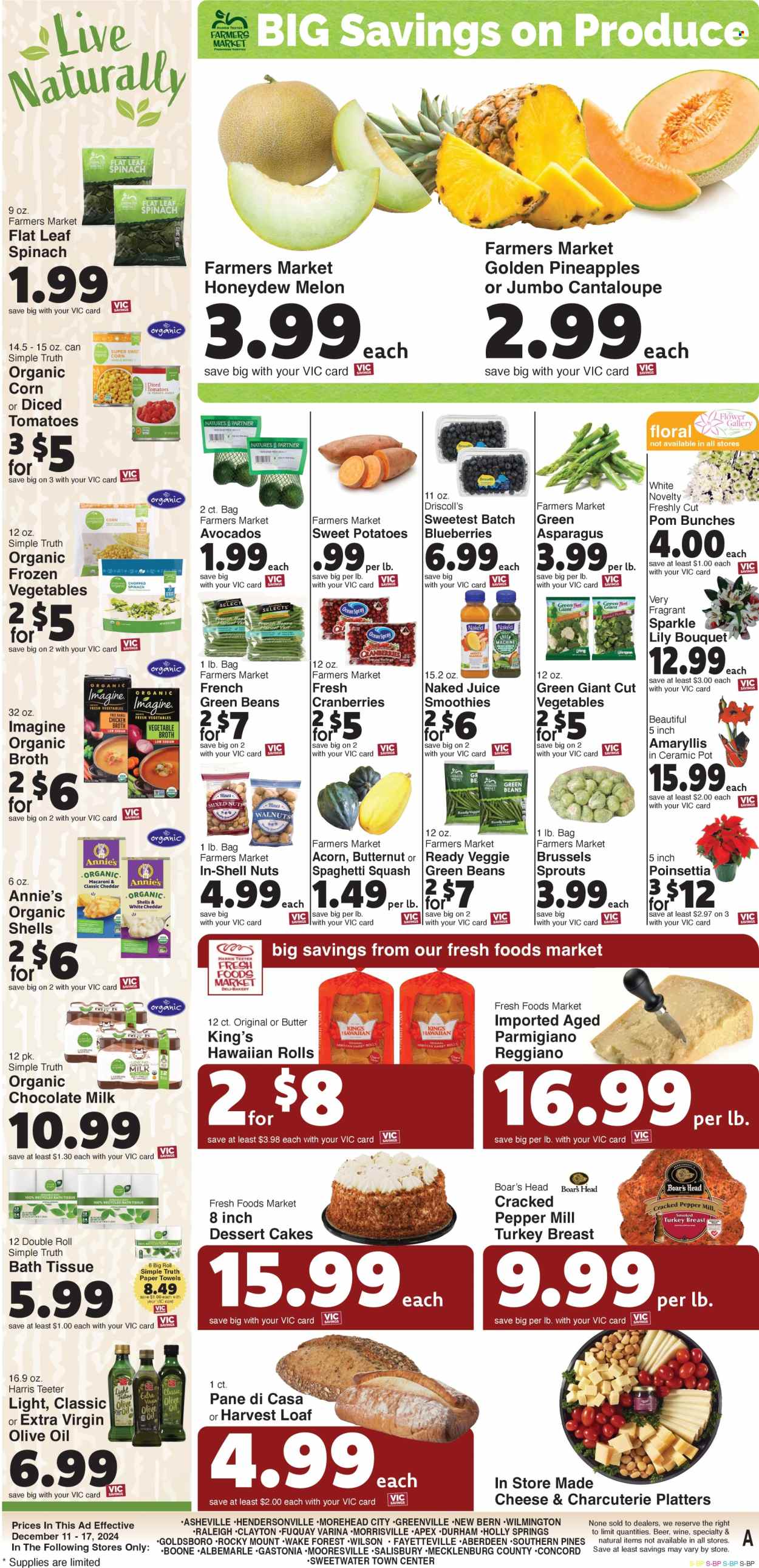 Harris Teeter ad - 12/11/2024 - 12/17/2024. Page 13