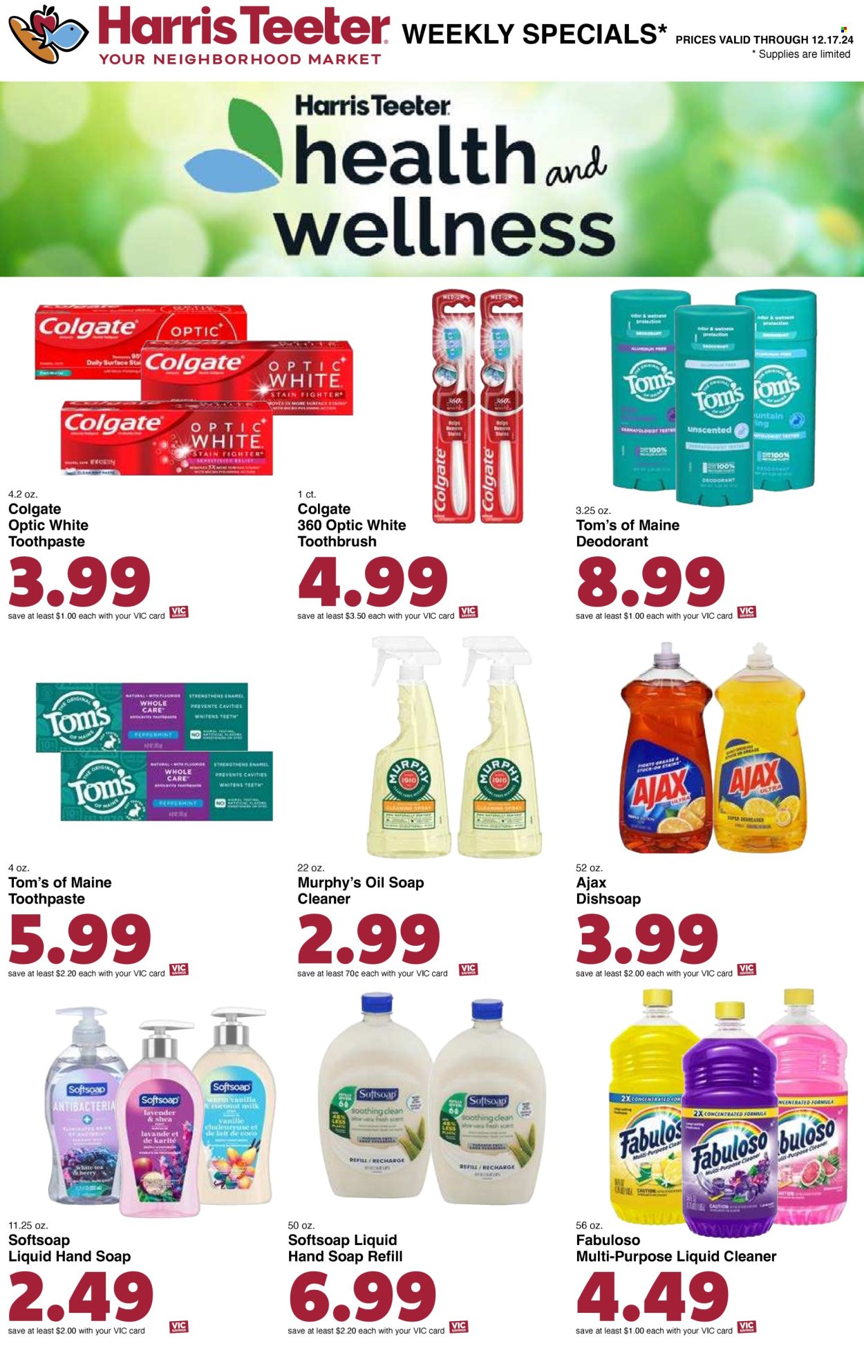 Harris Teeter ad - 12/11/2024 - 12/17/2024. Page 15